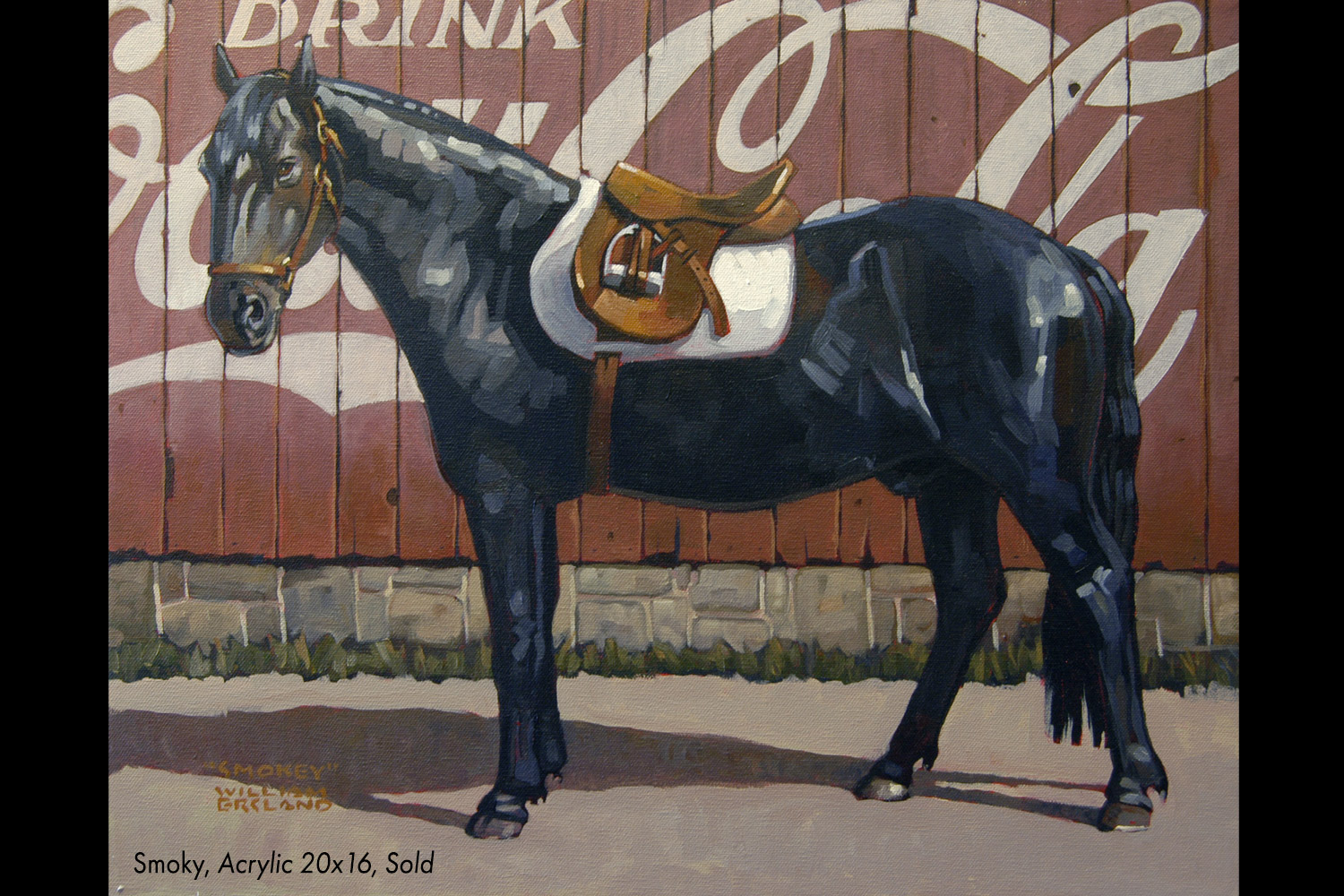 William Ersland Sporting Art Equine Art